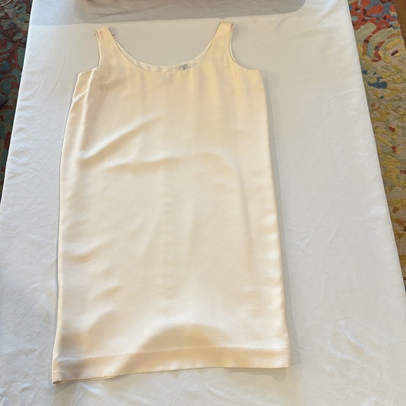 Mark Eisen Dressed Mark Eisen Cream Blazer and Dress Set suit 100% silk EUC - Picture 9 of 12